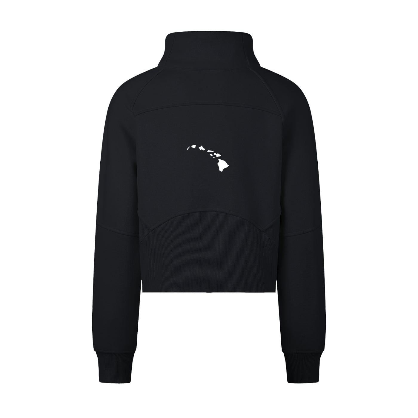 Leialoha Cropped Half-Zip Sweatshirt