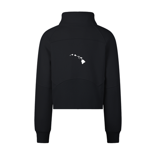 Leialoha Cropped Half-Zip Sweatshirt
