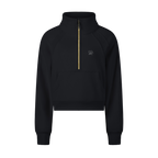 Leialoha Cropped Half-Zip Sweatshirt