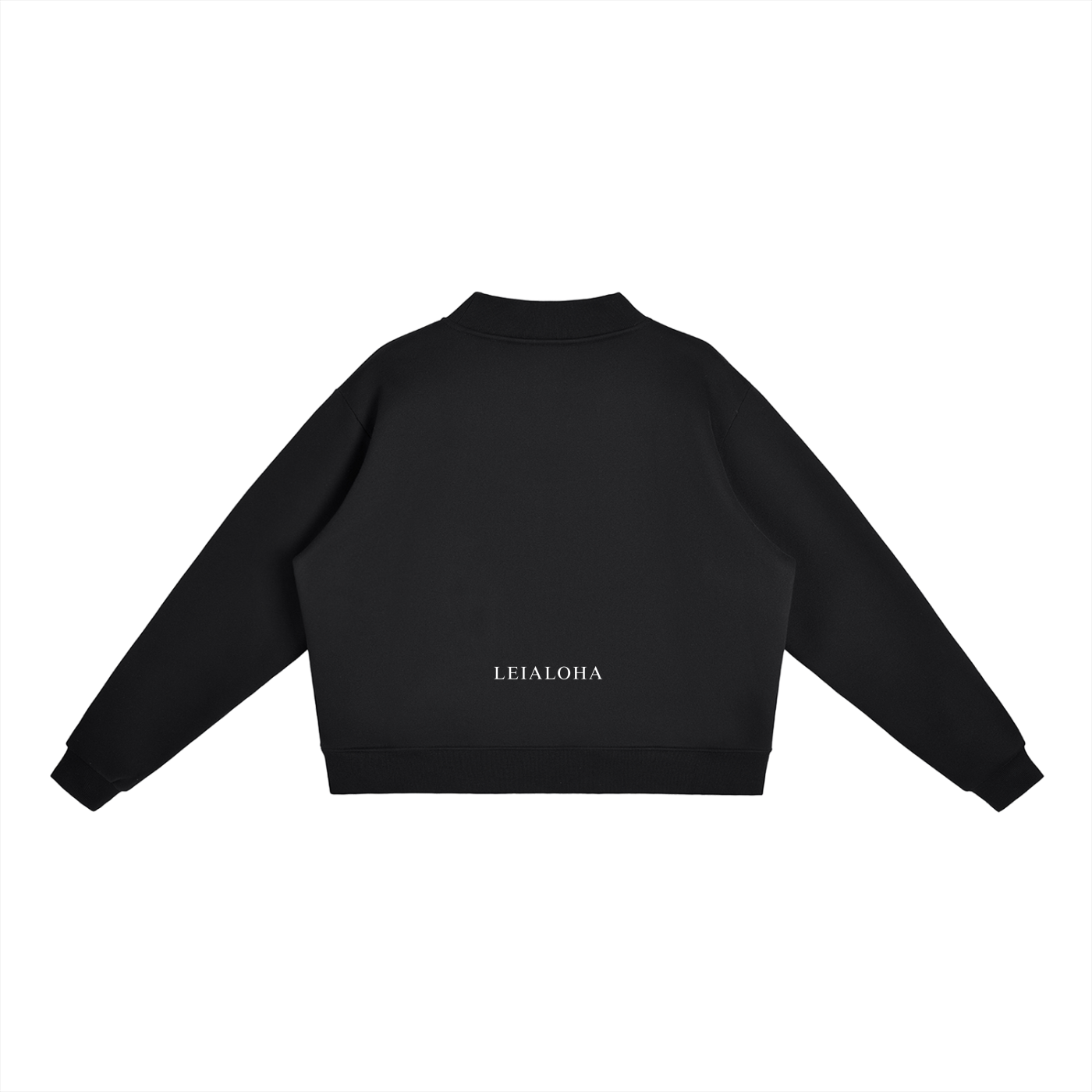Leialoha Mock-Neck Crew Sweatshirt